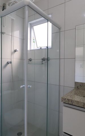 Casa de condomínio à venda com 110m², 2 quartos e 1 vagaBanheiro da Suíte 2