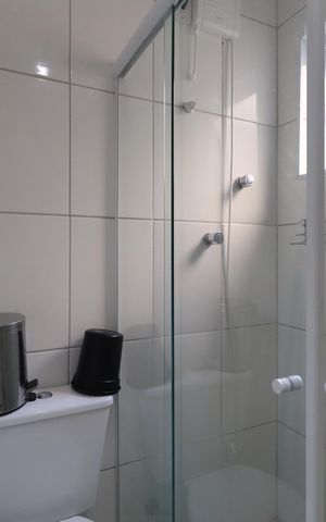 Casa de condomínio à venda com 110m², 2 quartos e 1 vagaBanheiro da Suíte 2