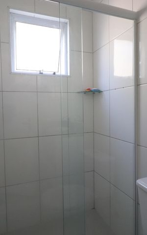 Casa de condomínio à venda com 110m², 2 quartos e 1 vagaBanheiro da Suíte 2