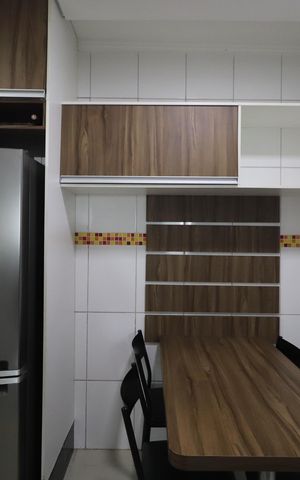 Casa de condomínio à venda com 110m², 2 quartos e 1 vagaCozinha