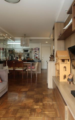 Apartamento à venda com 80m², 3 quartos e 2 vagasSala