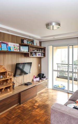 Apartamento à venda com 80m², 3 quartos e 2 vagasSala