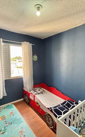 Apartamento à venda com 49m², 2 quartos e 1 vaga Apartamento à venda com 49m², 2 quartos e 1 vagaQuarto 2