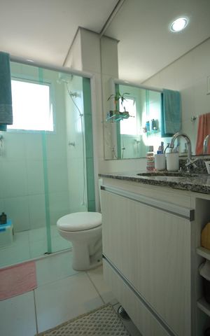 Apartamento à venda com 75m², 2 quartos e 1 vagaBanheiro 