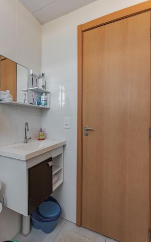 Apartamento para alugar com 45m², 2 quartos e 1 vaga Apartamento para alugar com 45m², 2 quartos e 1 vagaBanheiro