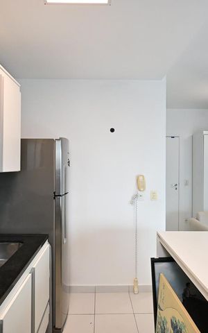 Studio à venda com 35m², 1 quarto e 1 vagaCozinha
