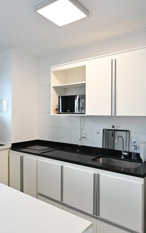 Studio à venda com 35m², 1 quarto e 1 vagaCozinha