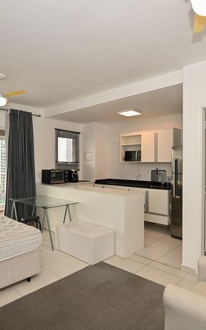 Studio à venda com 35m², 1 quarto e 1 vagaSala/Quarto