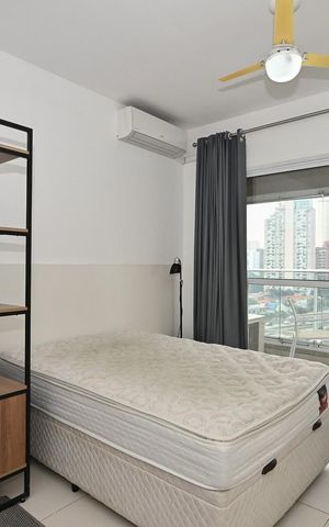 Studio à venda com 35m², 1 quarto e 1 vagaSala/Quarto