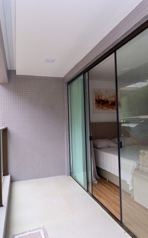 Studio para alugar com 35m², 1 quarto e 1 vaga Studio para alugar com 35m², 1 quarto e 1 vagaVaranda