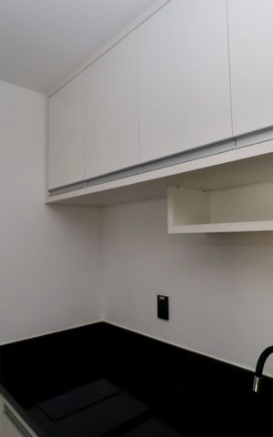 Studio para alugar com 35m², 1 quarto e 1 vaga Studio para alugar com 35m², 1 quarto e 1 vagaCozinha