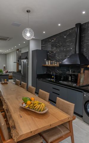 Casa de condomínio para alugar com 116m², 2 quartos e 2 vagas Casa de condomínio para alugar com 116m², 2 quartos e 2 vagasSala de Jantar