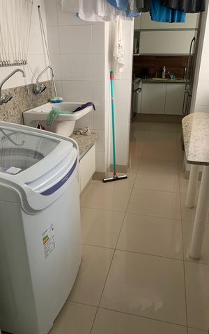 Apartamento para alugar com 154m², 4 quartos e 3 vagas Apartamento para alugar com 154m², 4 quartos e 3 vagasLavanderia