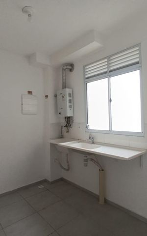 Apartamento para alugar com 40m², 2 quartos e sem vaga Apartamento para alugar com 40m², 2 quartos e sem vagaCozinha e Área de Serviço