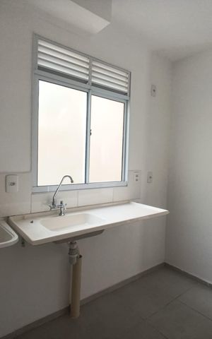 Apartamento para alugar com 40m², 2 quartos e sem vaga Apartamento para alugar com 40m², 2 quartos e sem vagaCozinha e Área de Serviço