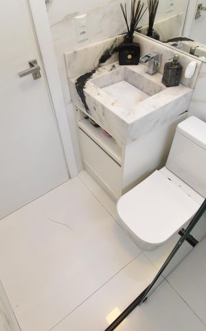 Casa de condomínio à venda com 270m², 4 quartos e 2 vagasBanheiro 3