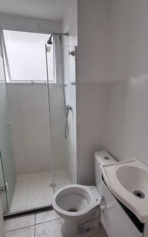 Apartamento para alugar com 44m², 2 quartos e 1 vaga Apartamento para alugar com 44m², 2 quartos e 1 vagaBanheiro