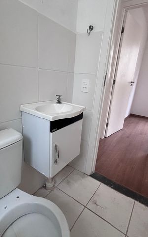 Apartamento para alugar com 44m², 2 quartos e 1 vaga Apartamento para alugar com 44m², 2 quartos e 1 vagaBanheiro