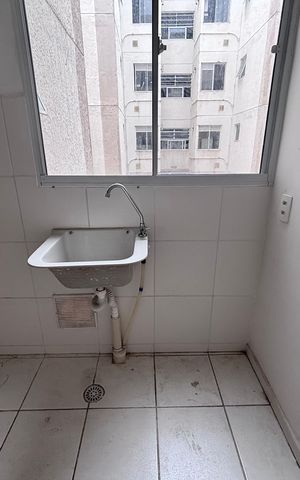 Apartamento para alugar com 44m², 2 quartos e 1 vaga Apartamento para alugar com 44m², 2 quartos e 1 vagaÁrea de Serviço