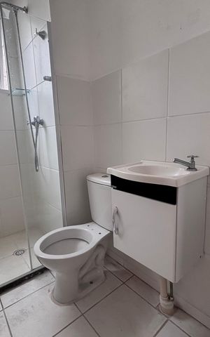 Apartamento para alugar com 44m², 2 quartos e 1 vaga Apartamento para alugar com 44m², 2 quartos e 1 vagaBanheiro