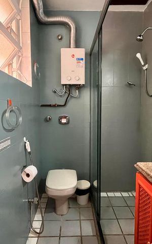 Apartamento para alugar com 144m², 3 quartos e sem vaga Apartamento para alugar com 144m², 3 quartos e sem vagaBanheiro da Suíte