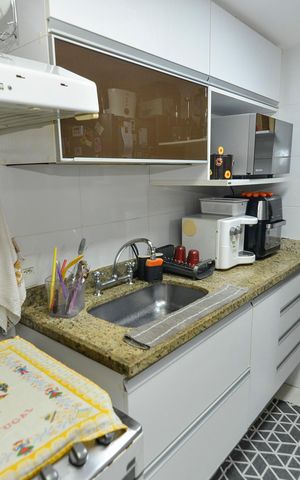 Apartamento à venda com 116m², 3 quartos e 2 vagas Apartamento à venda com 116m², 3 quartos e 2 vagasCozinha