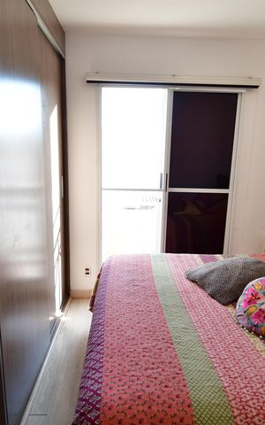 Casa de condomínio à venda com 100m², 3 quartos e 2 vagasQuarto 3 - Suíte