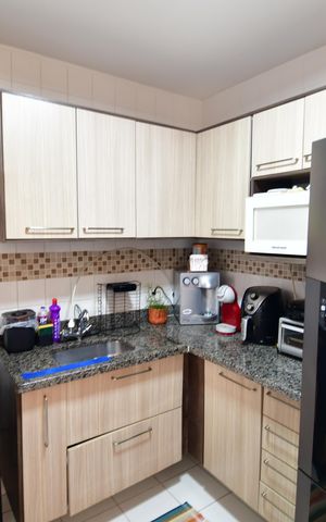 Casa de condomínio à venda com 100m², 3 quartos e 2 vagasCozinha