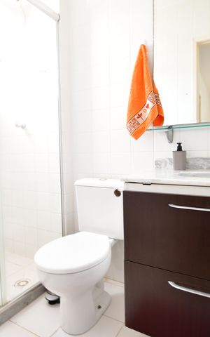 Casa de condomínio à venda com 100m², 3 quartos e 2 vagasBanheiro Social