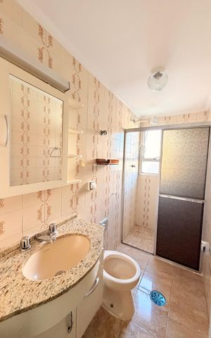 Apartamento à venda com 116m², 2 quartos e 1 vagaBanheiro Social