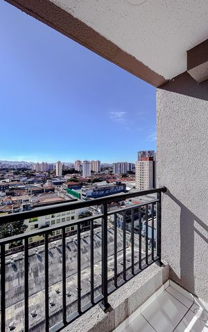 Studio para alugar com 25m², 1 quarto e sem vagaVaranda