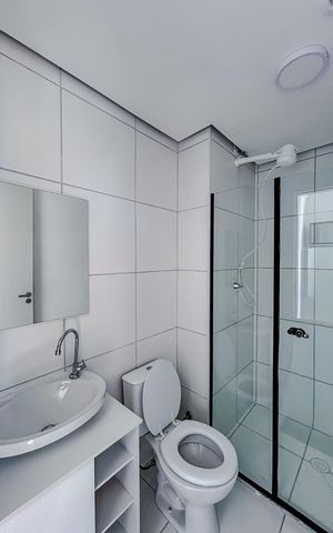 Studio para alugar com 25m², 1 quarto e sem vagaBanheiro