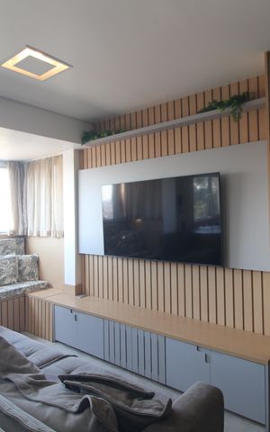 Apartamento para alugar com 117m², 2 quartos e 2 vagasSala