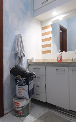 Casa de condomínio para alugar com 170m², 3 quartos e 1 vagaBanheiro social