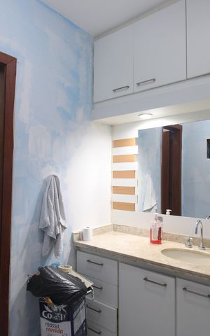 Casa de condomínio para alugar com 170m², 3 quartos e 1 vagaBanheiro social