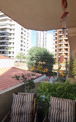 Apartamento para alugar com 128m², 3 quartos e 3 vagasSala - Varanda