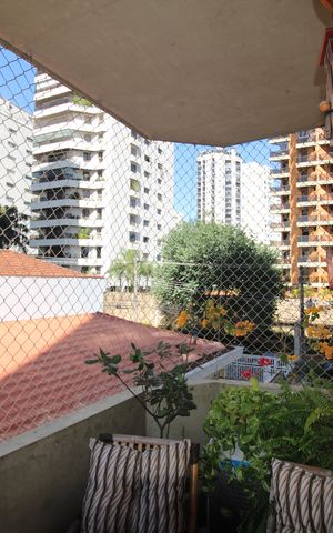 Apartamento para alugar com 128m², 3 quartos e 3 vagasSala - Varanda
