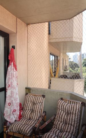 Apartamento para alugar com 128m², 3 quartos e 3 vagasSala - Varanda