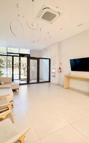 Apartamento para alugar com 34m², 1 quarto e sem vaga Apartamento para alugar com 34m², 1 quarto e sem vagaHall Social Entrada
