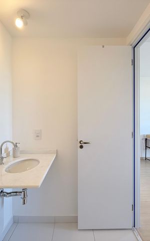Apartamento para alugar com 34m², 1 quarto e sem vaga Apartamento para alugar com 34m², 1 quarto e sem vagaBanheiro