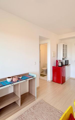 Apartamento para alugar com 34m², 1 quarto e sem vaga Apartamento para alugar com 34m², 1 quarto e sem vagaSala
