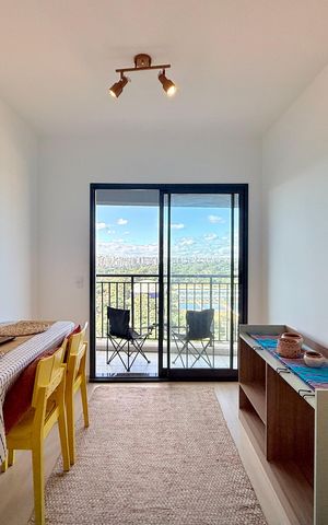 Apartamento para alugar com 34m², 1 quarto e sem vaga Apartamento para alugar com 34m², 1 quarto e sem vagaSala