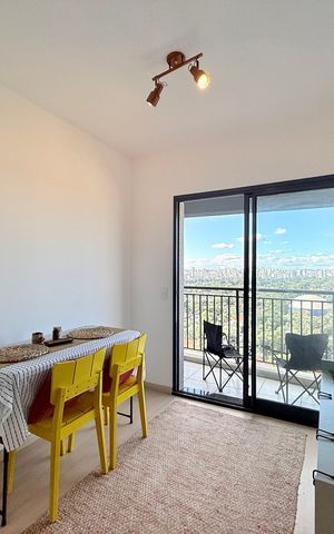 Apartamento para alugar com 34m², 1 quarto e sem vaga Apartamento para alugar com 34m², 1 quarto e sem vagaSala