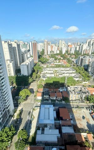 Apartamento para alugar com 38m², 1 quarto e 1 vaga Apartamento para alugar com 38m², 1 quarto e 1 vagaVista