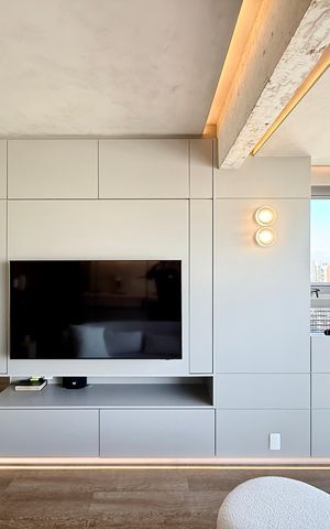 Apartamento para alugar com 38m², 1 quarto e 1 vaga Apartamento para alugar com 38m², 1 quarto e 1 vagaSala