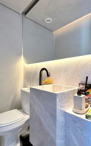 Apartamento para alugar com 38m², 1 quarto e 1 vaga Apartamento para alugar com 38m², 1 quarto e 1 vagaLavabo