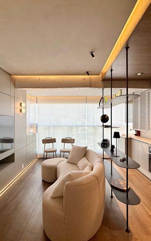 Apartamento para alugar com 38m², 1 quarto e 1 vaga Apartamento para alugar com 38m², 1 quarto e 1 vagaSala