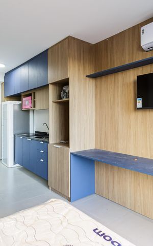 Studio à venda com 25m², 1 quarto e sem vaga Studio à venda com 25m², 1 quarto e sem vagaStudio
