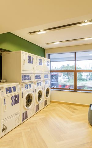 Studio à venda com 25m², 1 quarto e sem vaga Studio à venda com 25m², 1 quarto e sem vagaLavanderia