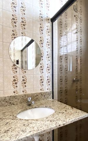 Apartamento para alugar com 110m², 3 quartos e 1 vaga Apartamento para alugar com 110m², 3 quartos e 1 vagaBanheiro